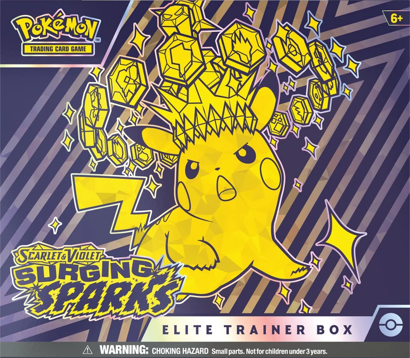 JCC POKÉMON SV8 : COFFRET D'ÉLITE ÉTOILES ÉCLAIRÉES