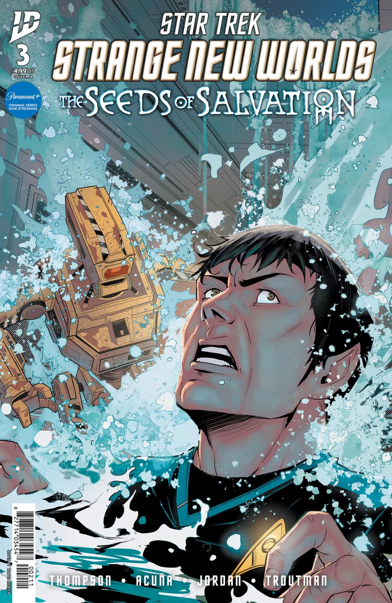 Star Trek : Nouveaux Mondes Étranges Les Graines du Salut #3 Couverture A (Mercer)