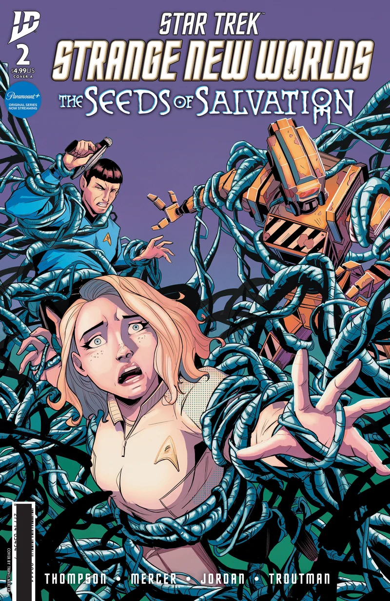 Star Trek : Nouveaux Mondes Étranges Les Graines du Salut #2 Couverture A (Mercer)