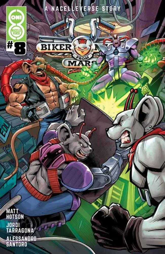 Biker Mice From Mars (2025) #8 Couverture A Edu Souza