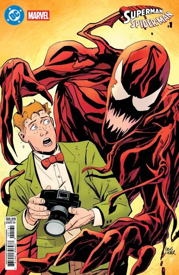 DC Marvel Superman Spider-Man #1 DC F Steve Lieber Jimmy Olsen & Carnage 25/03/2026
