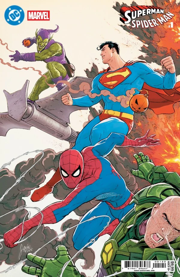 DC Marvel Superman Spider-Man #1 DC J Mikel Janin Superman et Spider-Man contre Lex Luthor et le Bouffon Vert 25/03/2026