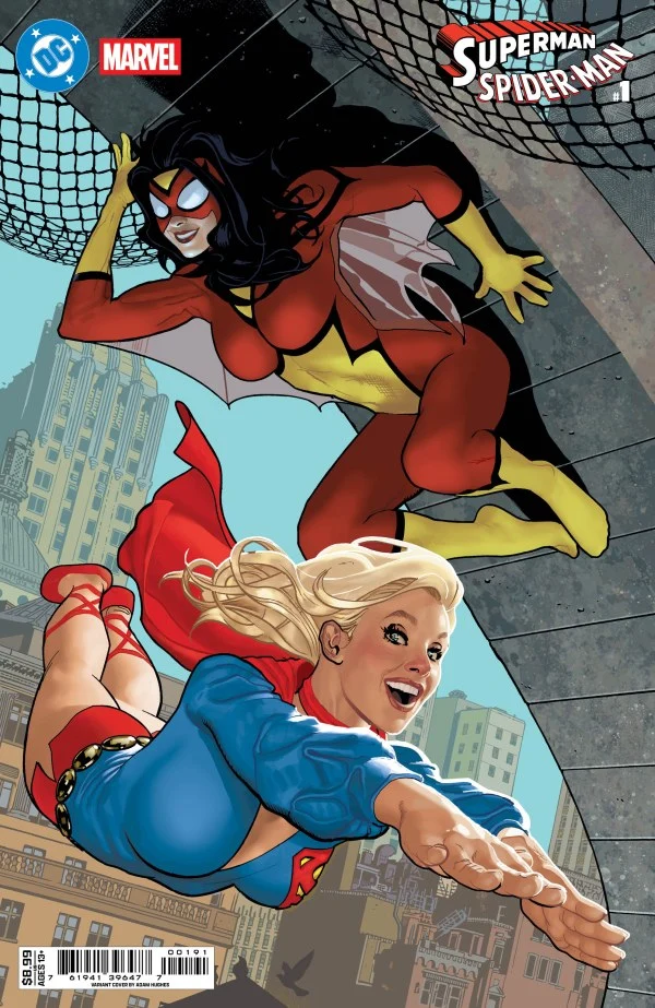 DC Marvel Superman Spider-Man #1 DC I Adam Hughes Supergirl 70 S & Spider Woman 70 S 25/03/2026