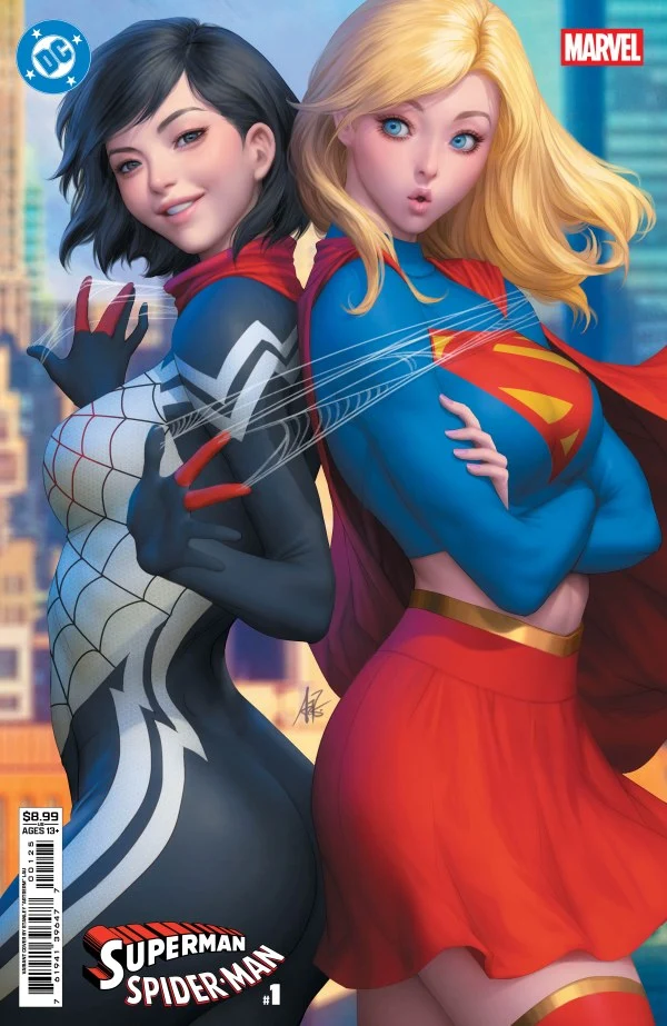 DC Marvel Superman Spider-Man #1 DC M Stanley Artgerm Lau Supergirl & Silk 25/03/2026