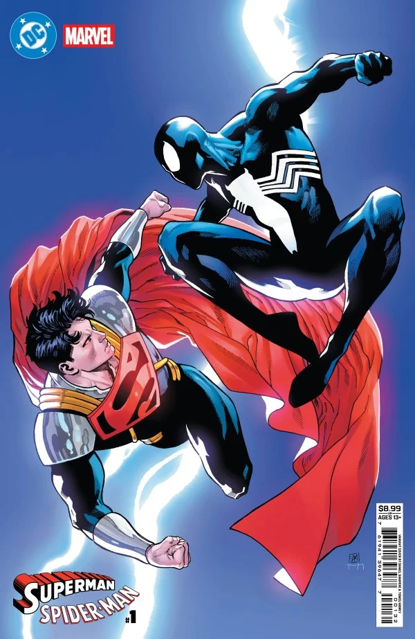 DC Marvel Superman Spider-Man #1 DC R Daniel Sampere Super Boy Prime & Spider-Man Black 25/03/2026