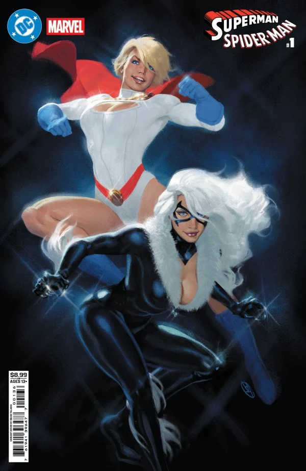 DC Marvel Superman Spider-Man #1 DC V Talaski Power Girl & Black Cat 25/03/2026