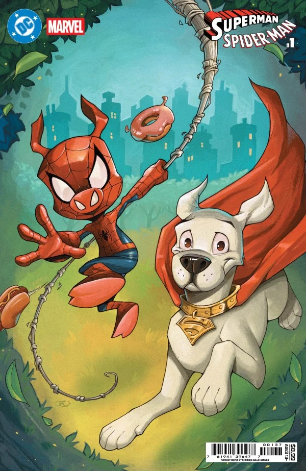 DC Marvel Superman Spider-Man #1 DC W Chrissie Zullo Krypto & Spider Ham 25/03/2026