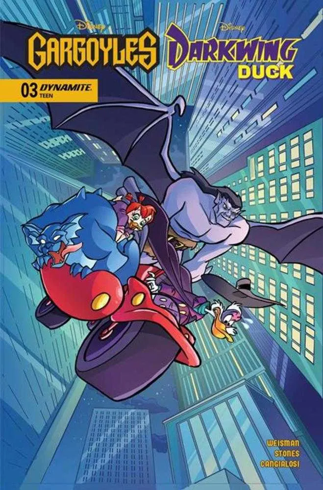 Gargouilles Darkwing Duck #3 DYNAMITE Un peu de pierres 04/03/2026