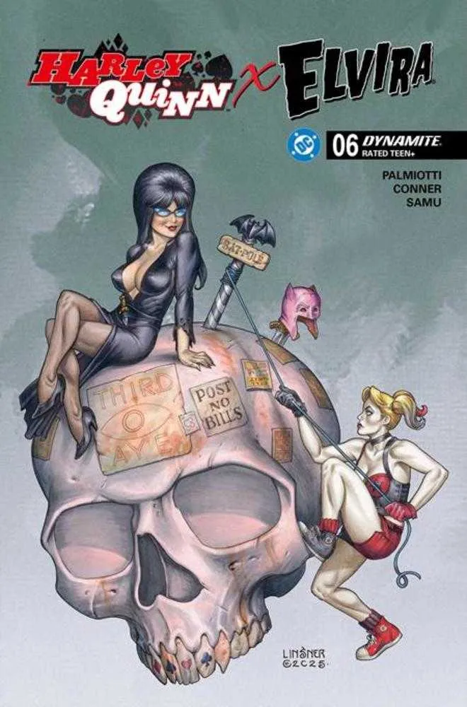Harley Quinn X Elvira #6 DYNAMITE C Joseph Michael Linsner 04/29/2026
