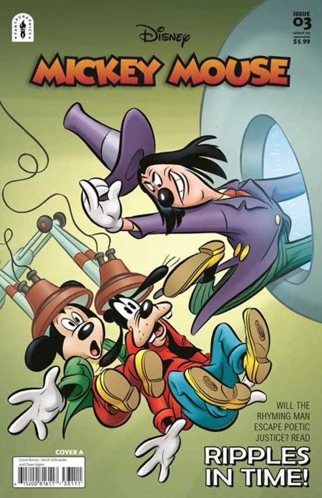 Mickey Mouse Legacy #333 Ripples In Time Partie 2 [Sur 2] FANTAGRAPHICS A Ulrich Schroeder Daan Jippes 25/03/2026