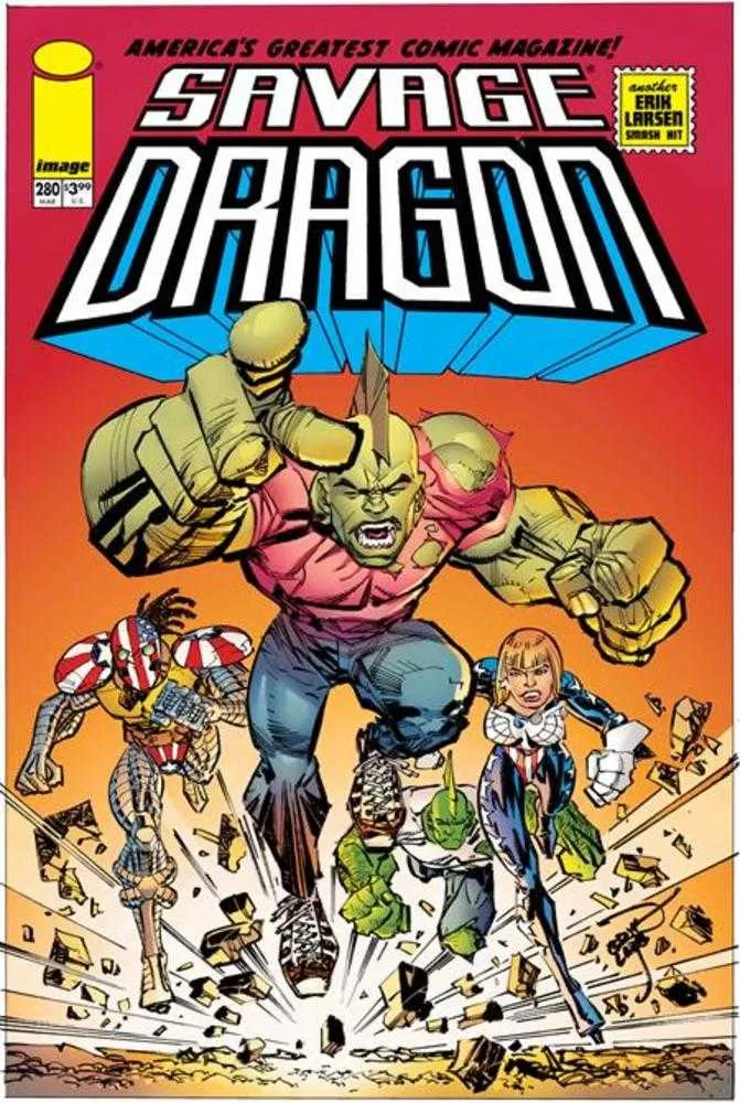 Savage Dragon #280 IMAGE A Erik Larsen 07/01/2026