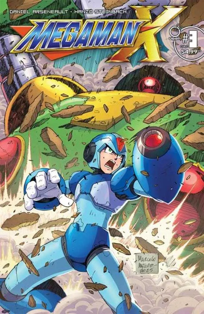 Mega Man X #3 [Sur 5] UDON C Marcelo Matere 13/05/2026