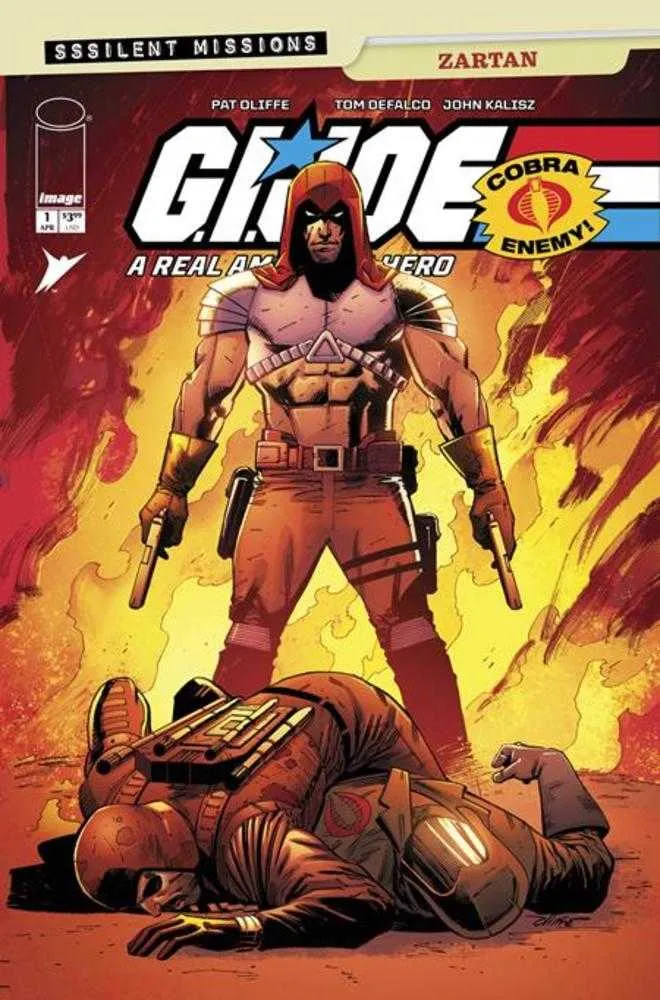 GI Joe, un vrai héros américain : Missions silencieuses Zartan #1 Image A Olliffe 15/04/2026
