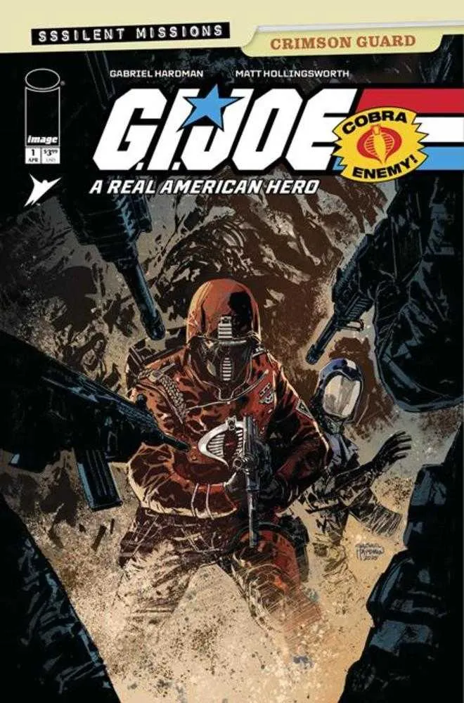 GI Joe, un vrai héros américain : Missions silencieuses, Garde cramoisie n° 1, Image A, Hardman, 04/08/2026