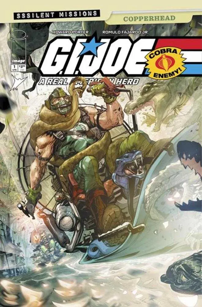 GI Joe, un vrai héros américain : Missions silencieuses Copperhead n° 1 Image A Porter & Fajardo Jr 22/04/2026