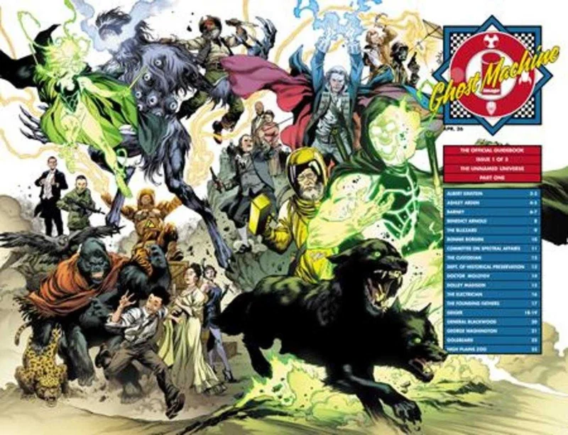 Guide officiel de Ghost Machine n° 1 [sur 5] Image C Reis & Miki Wraparound 04/01/2026