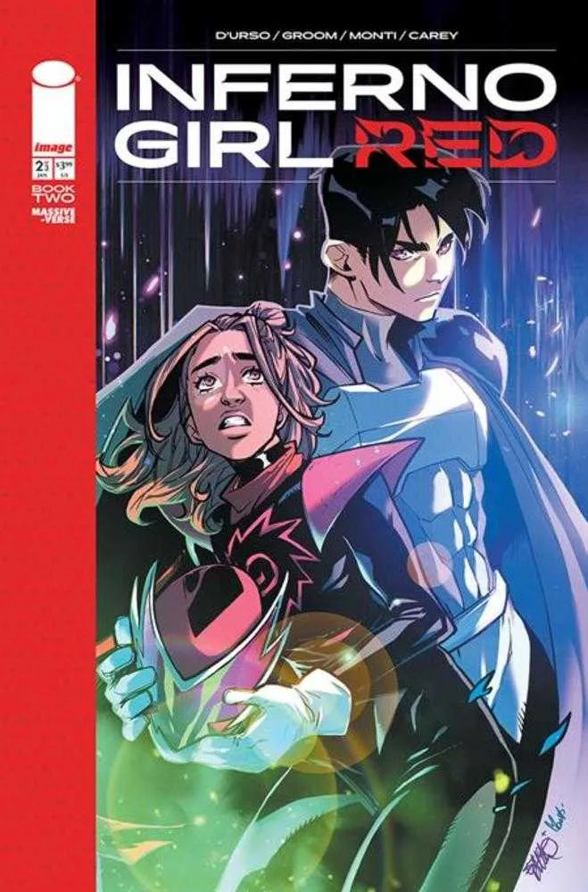 Inferno Girl Rouge Livre Deux #2 (Sur 3) Couverture A Erica D Urso