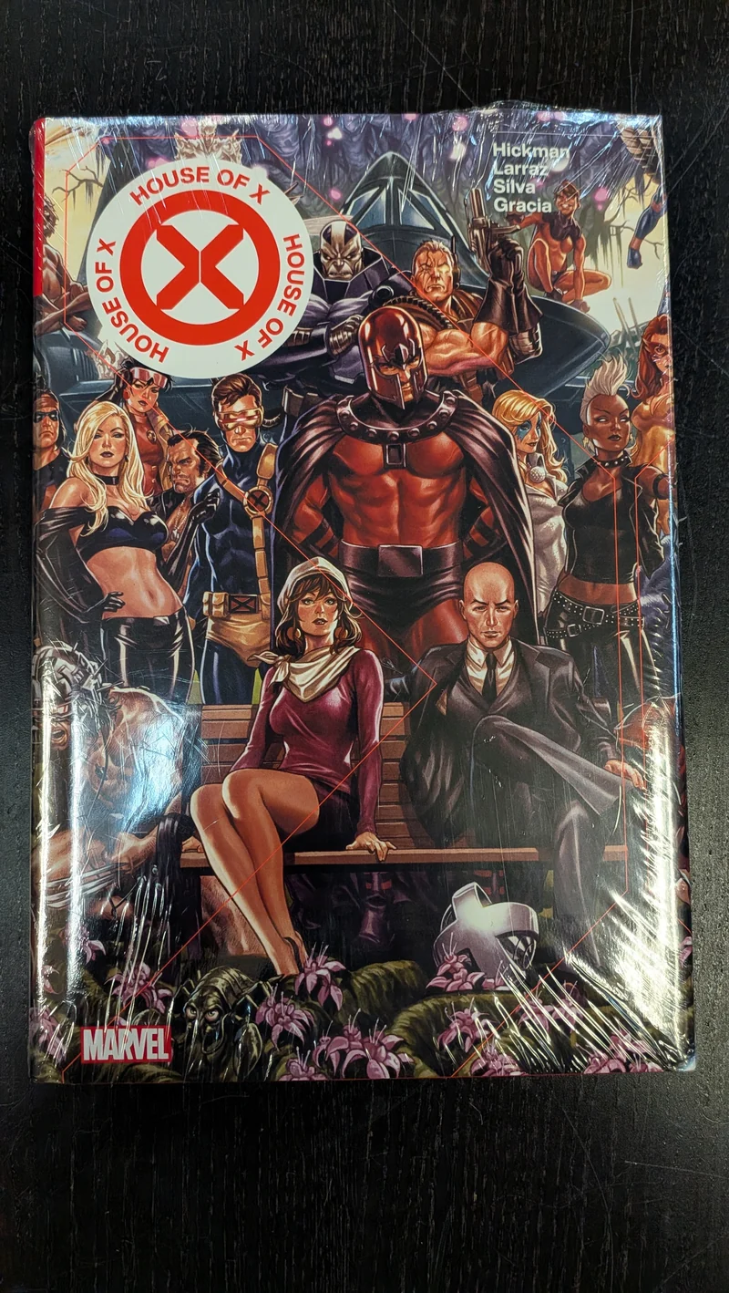 House Of X/Powers Of X, édition reliée, couverture de Mark Brooks, première édition
