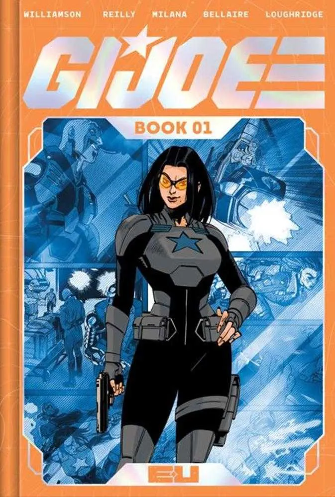 GI Joe Édition Deluxe Reliée Livre 01 Exclusivité Direct Market Couverture Tom Reilly