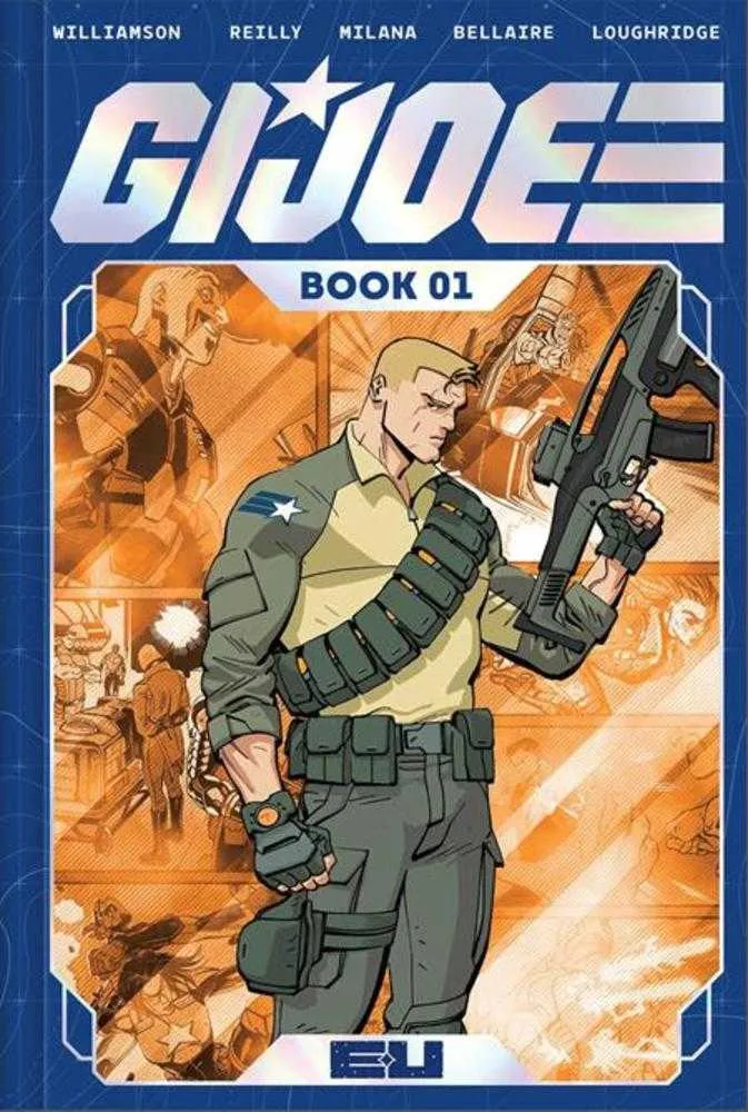 GI Joe Édition Deluxe Relié Livre 01 Couverture Tom Reilly