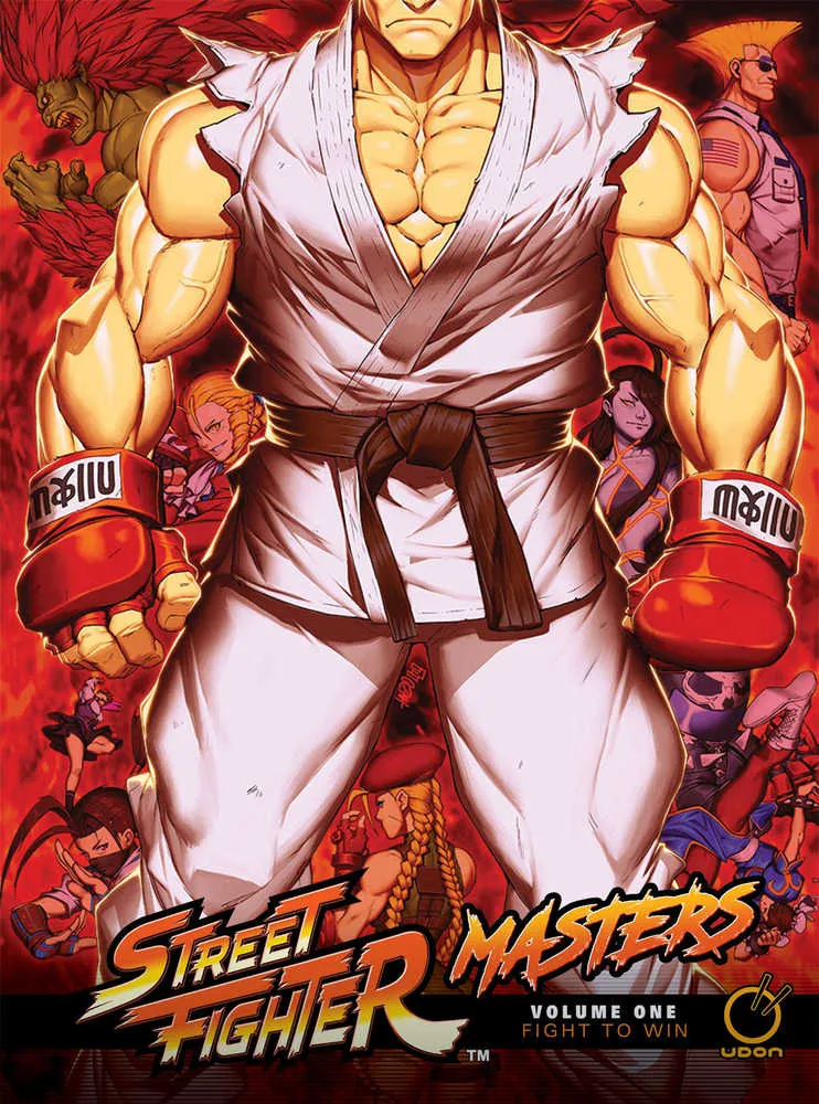 Street Fighter Masters Volume 1 Couverture rigide Combattez pour gagner