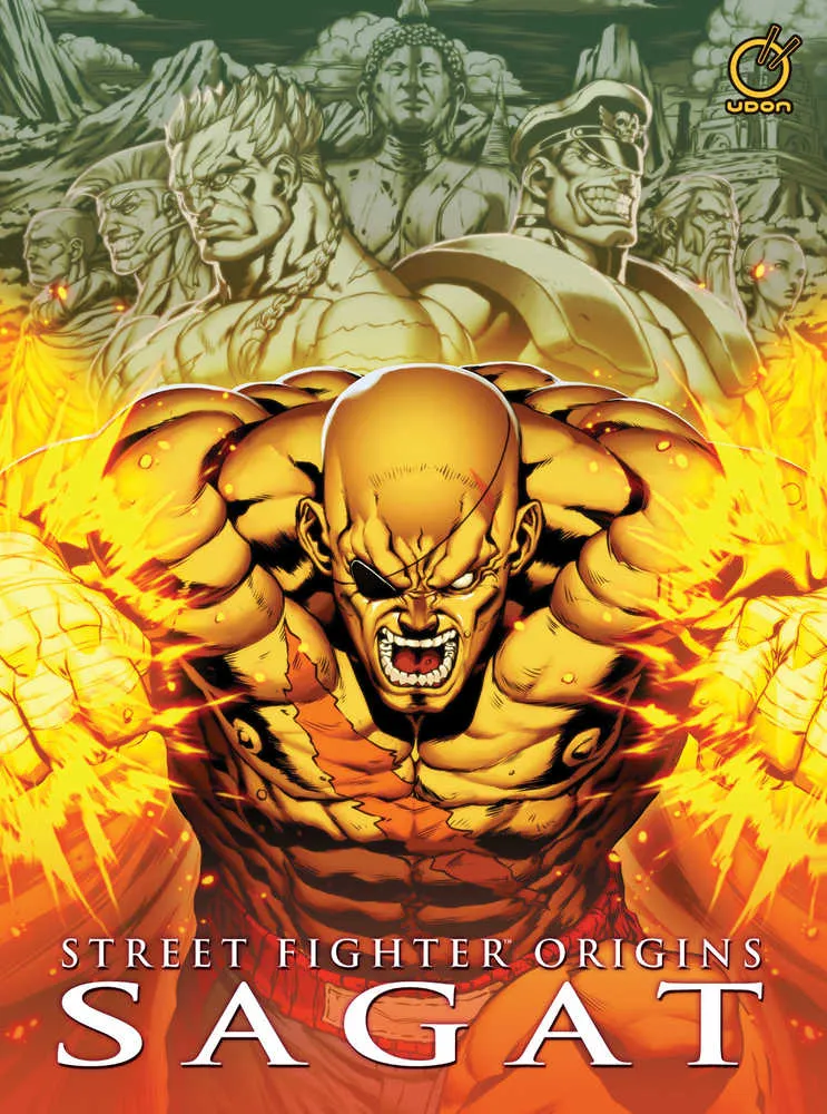 Street Fighter Origins Sagat Couverture rigide