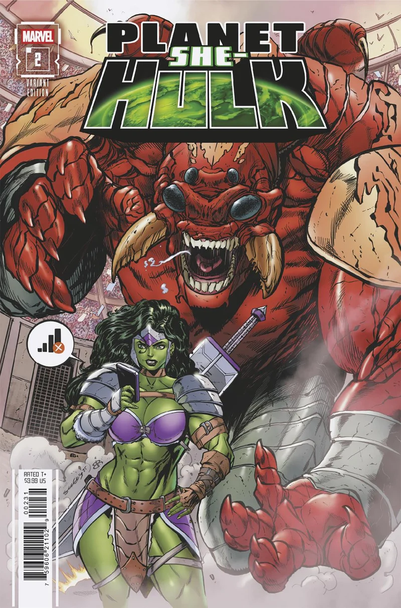 Planet She-Hulk #2 Variante Tim Seeley
