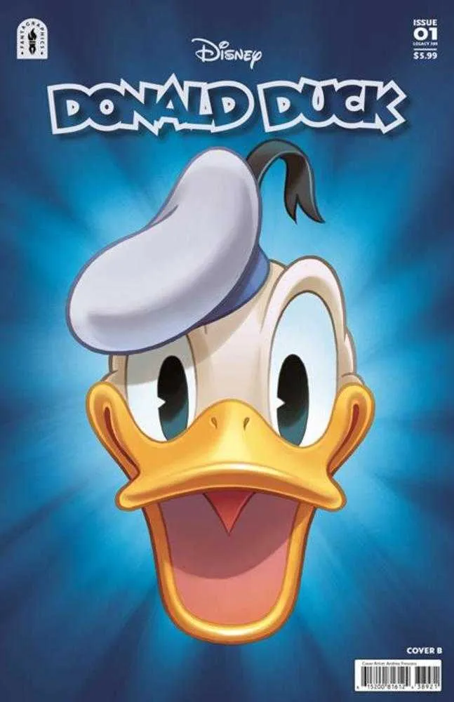 Donald Duck Legacy n° 389 L'Ananas d'Or Couverture B Variante Andrea Freccero