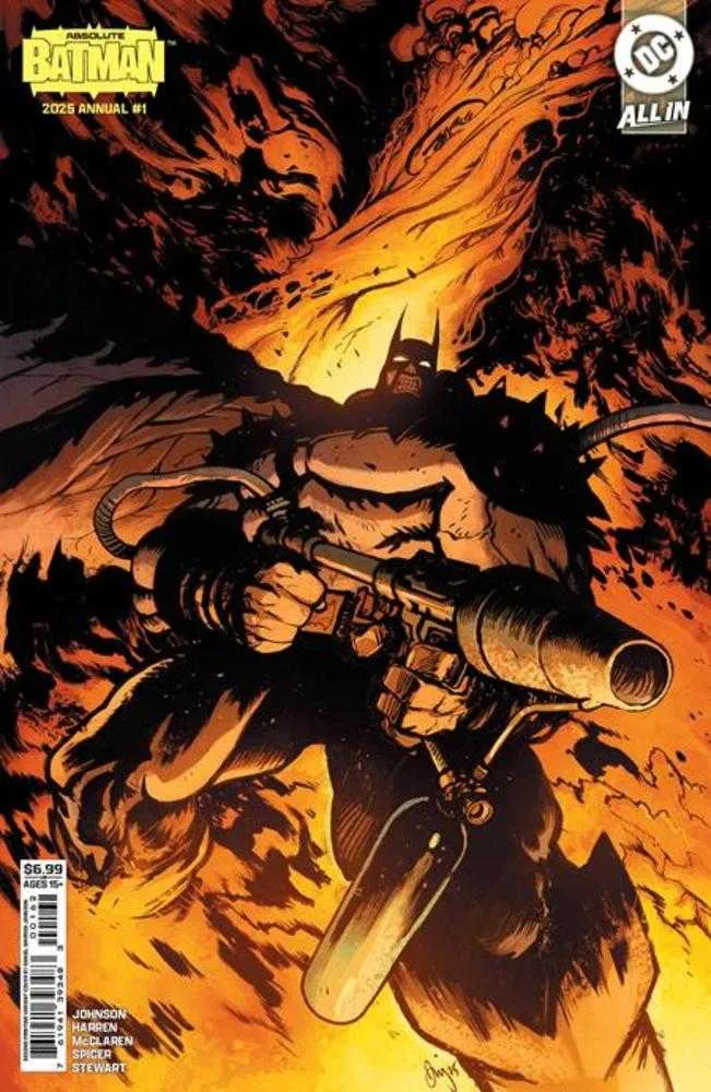 Absolute Batman 2025 Annual #1 2e tirage DC B Johnson Flamethrower 21/01/2026