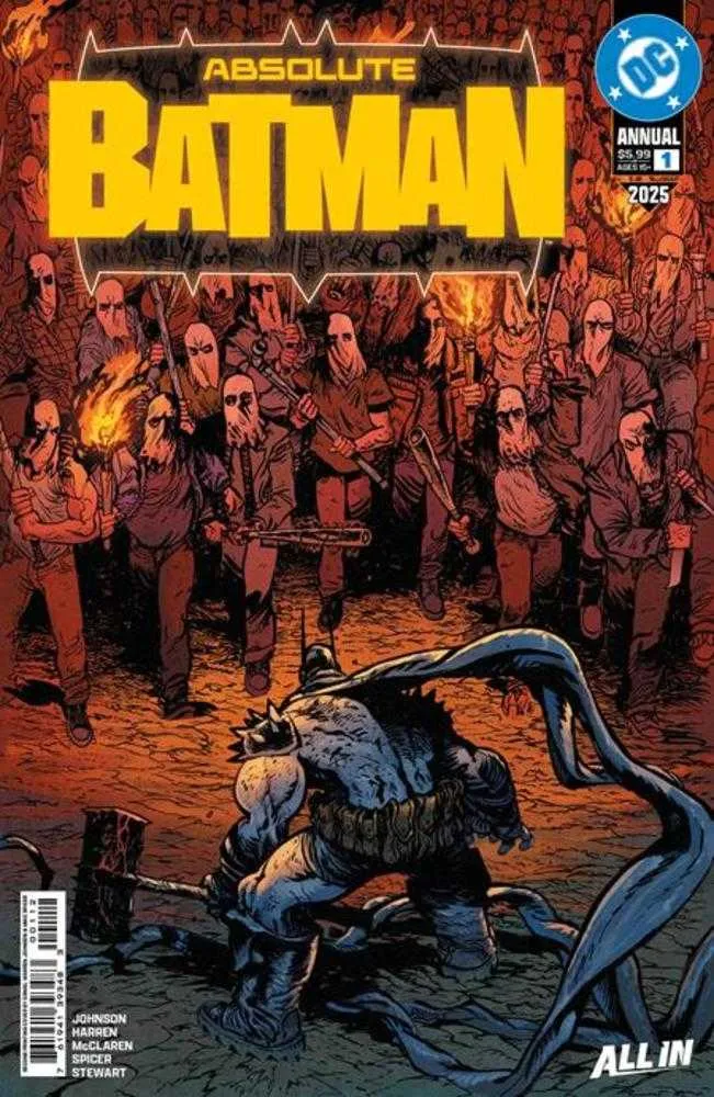 Absolute Batman 2025 Annual #1 2e tirage DC A Warren Johnson 21/01/2026