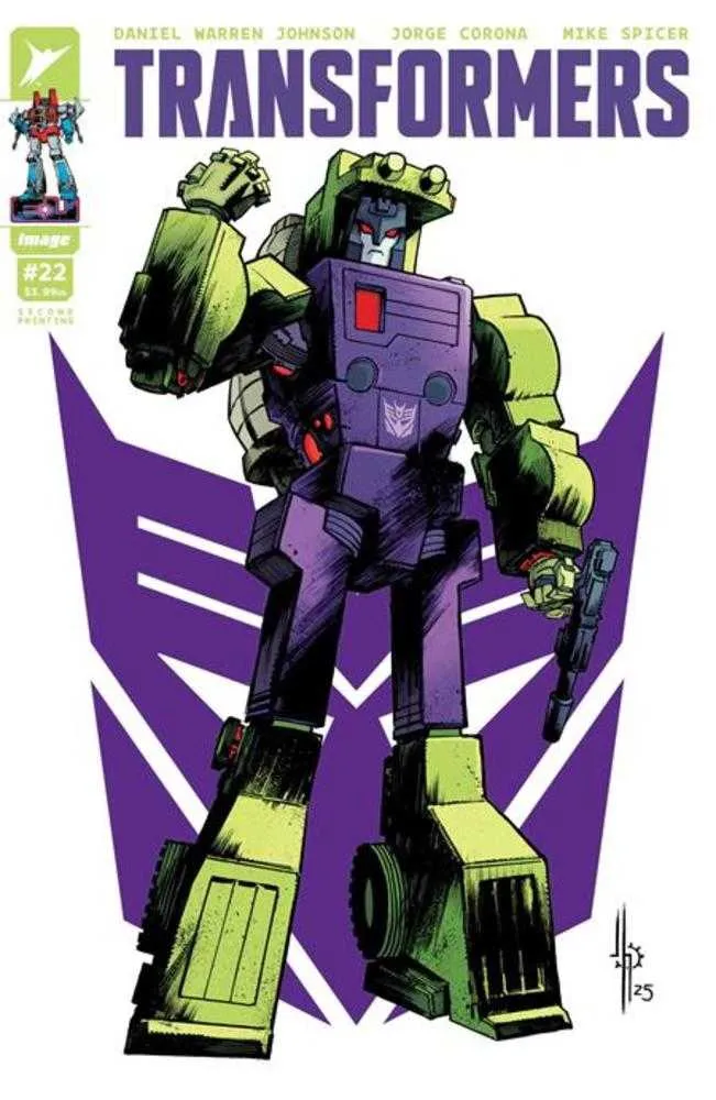Transformers n° 22, 2e tirage, image A, Howard Decepticon, 21/01/2026