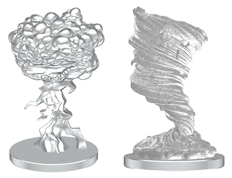 PF MINIATURES NON PEINTES : WV27 TONNERRE VIVANT ET TOURBILLON VIVANT