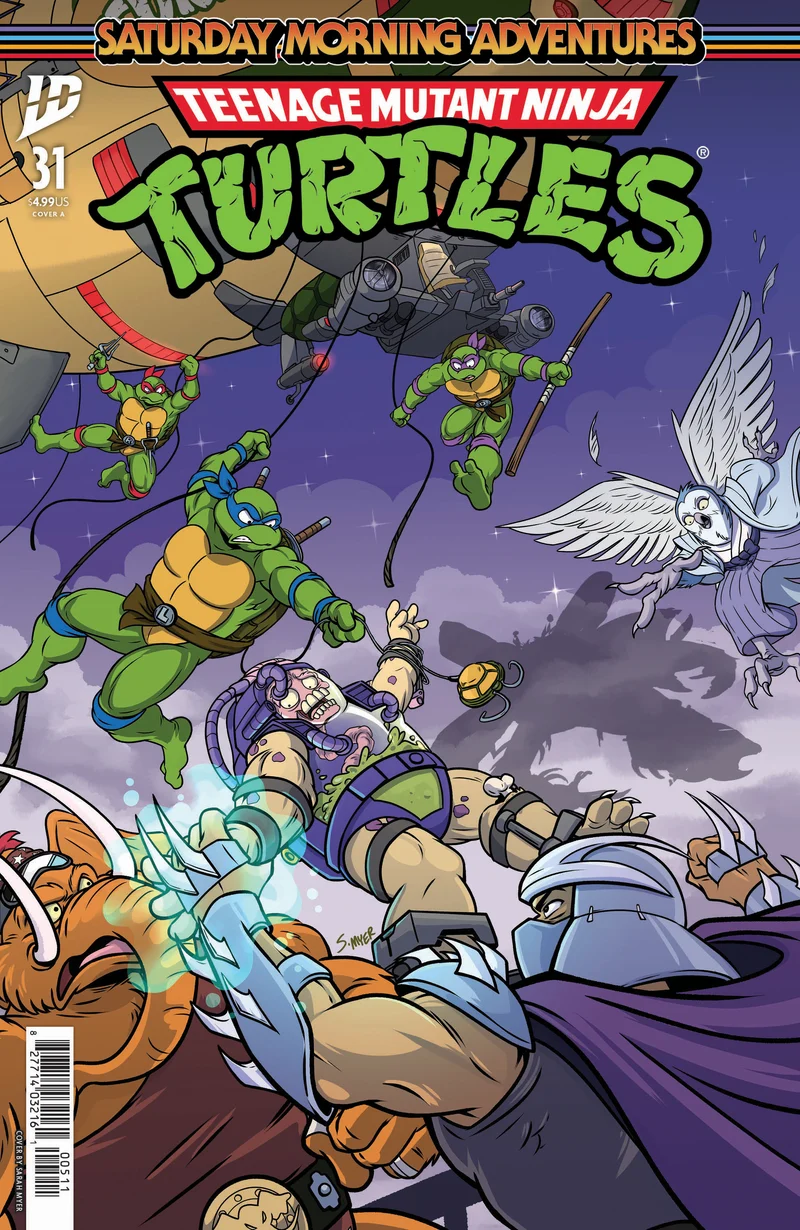 Tortues Ninja : Aventures du samedi matin #31 Couverture A (Myer)