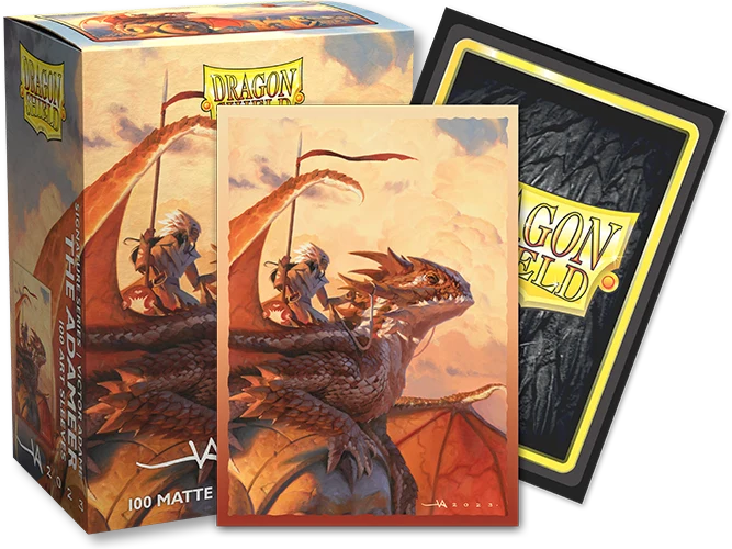 Pochettes Dragon Shield, finition mate, The Adameer, lot de 100.