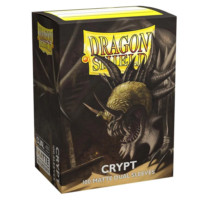 Pochettes Dragon Shield mates double crypte, lot de 100