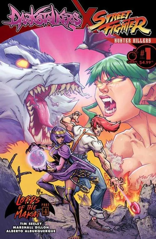Darkstalkers X Street Fighter Hunter Killers #1 UDON A Alberto Alburquerque 25/02/2026