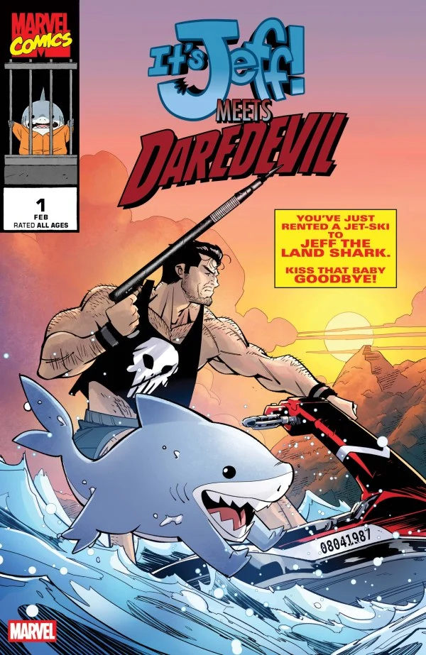 C'est Jeff rencontre Daredevil #1 MARVEL Daniele Di Nicuolo 18/02/2026