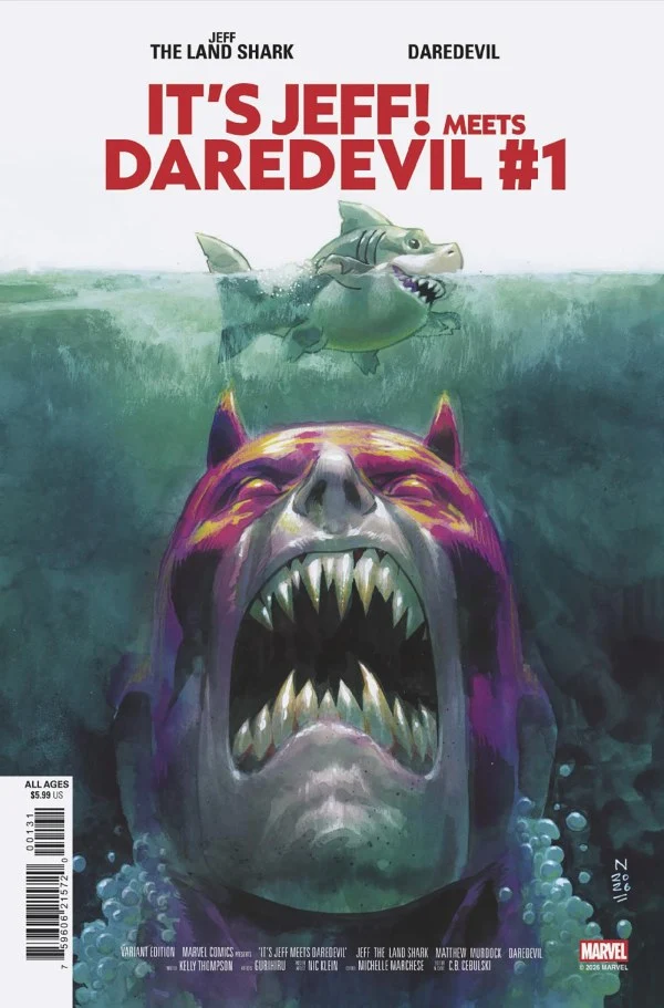 Jeff rencontre Daredevil #1 MARVEL Klein 18/02/2026