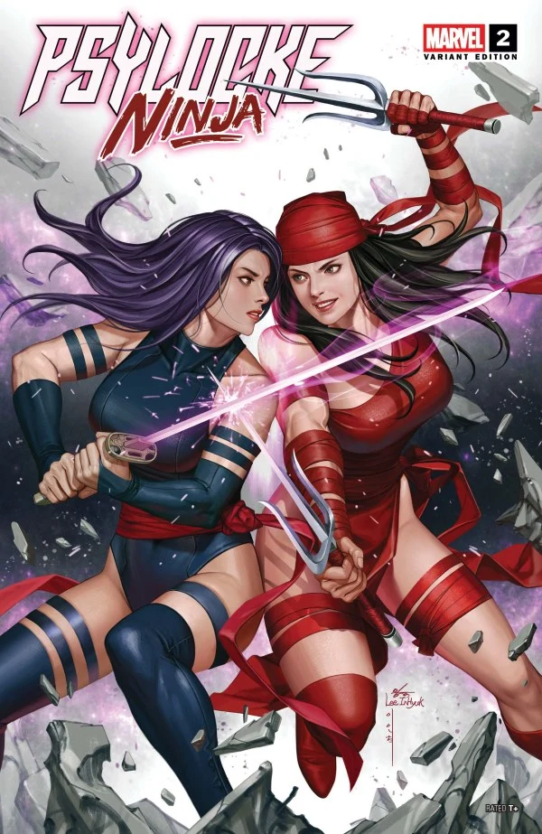 Psylocke Ninja #2 MARVEL Inhyuk Lee contre Elektra 25/02/2026