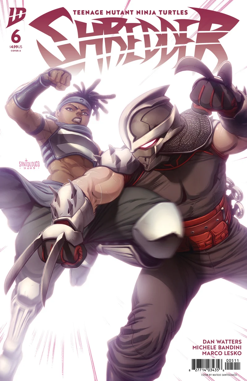 Tortues Ninja Shredder #6 IDW A Santolouco 25/03/2026