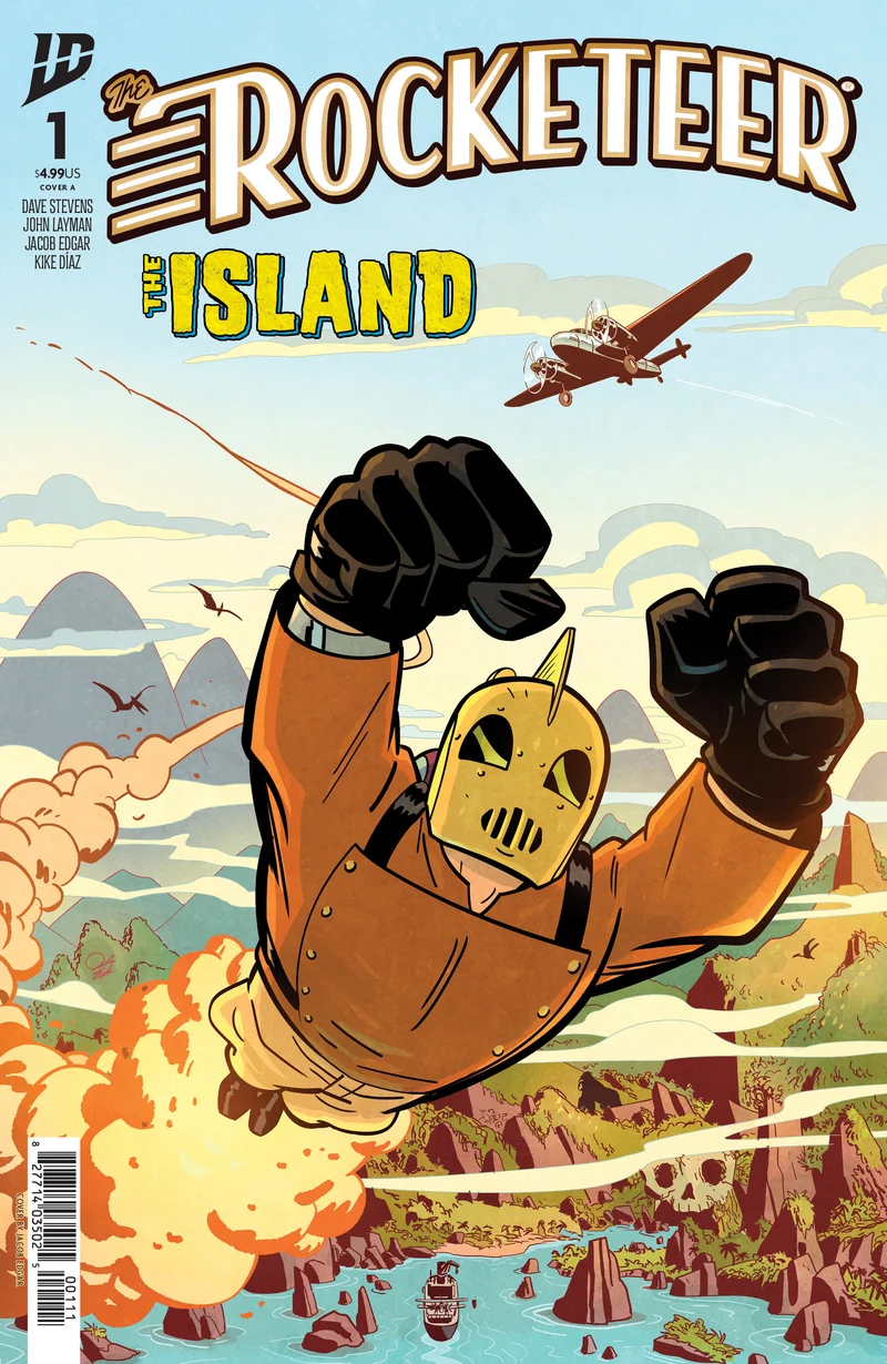 Le Fusée-Éclair : L'Île #1 IDW A Edgar 25/02/2026