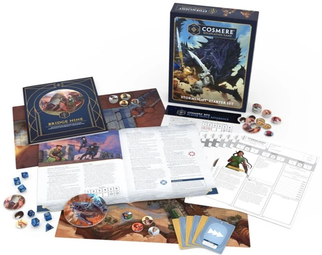 COSMERE RPG - ENSEMBLE DE DÉMARRAGE STORMLIGHT