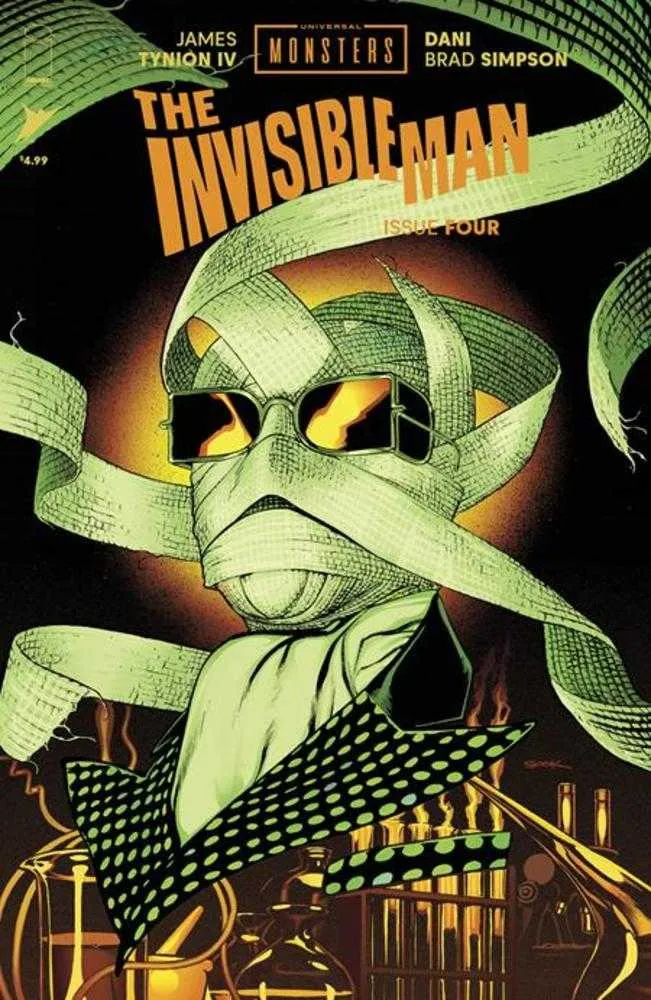 Universal Monsters L'Homme invisible n° 4 (sur 4) Couverture B Variante Ryan Sook
