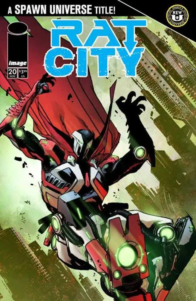 Spawn Rat City #20 Couverture A Von Randal