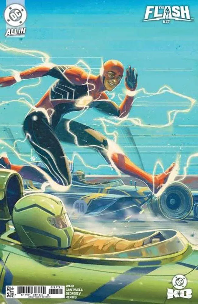 Flash #27 Couverture B Ben Harvey Variante sur papier cartonné (DC KO)