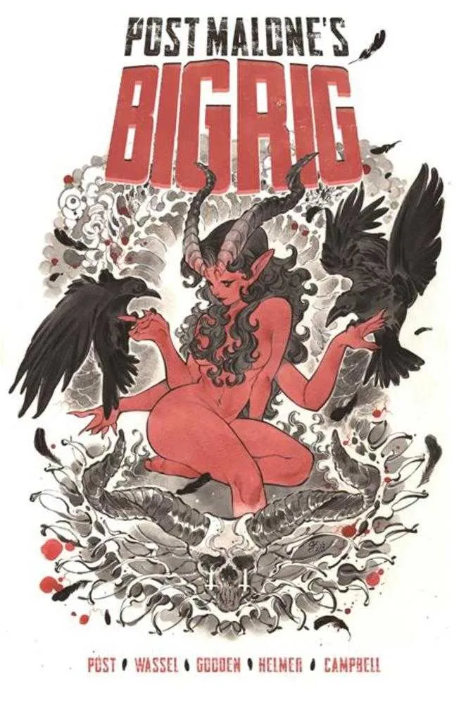 Big Rig, volume 01, édition limitée à couverture rigide, variante pêche argentée Momoko, limitée à 500 exemplaires