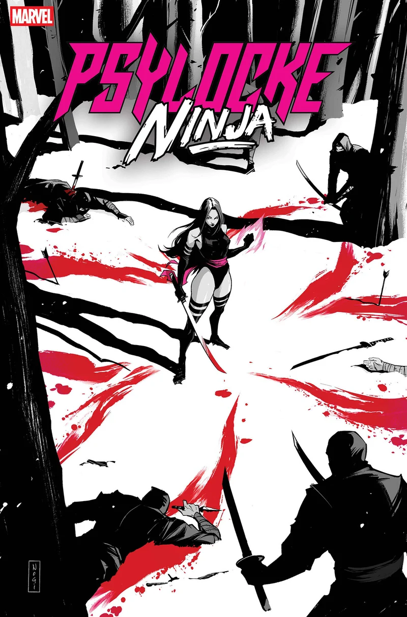 Psylocke Ninja #1 MARVEL Nogi 1:25 21/01/2026