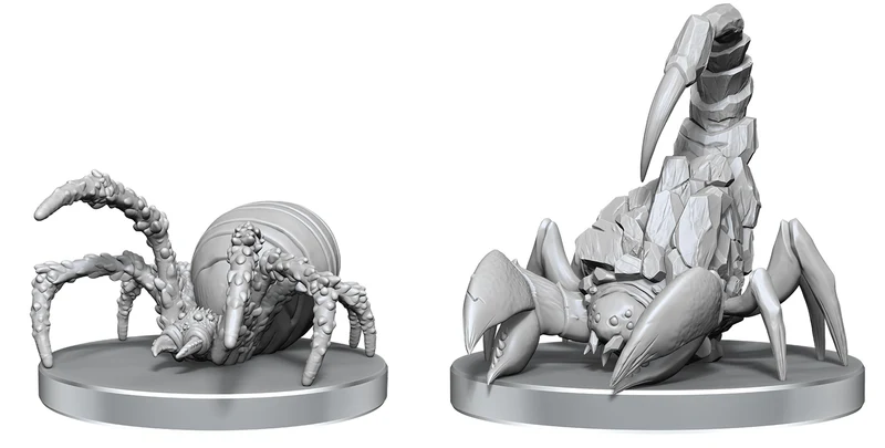 PF BATTLES WV26 - SCORPION DES CAVERNES ET ARAIGNÉE CHASSANTE