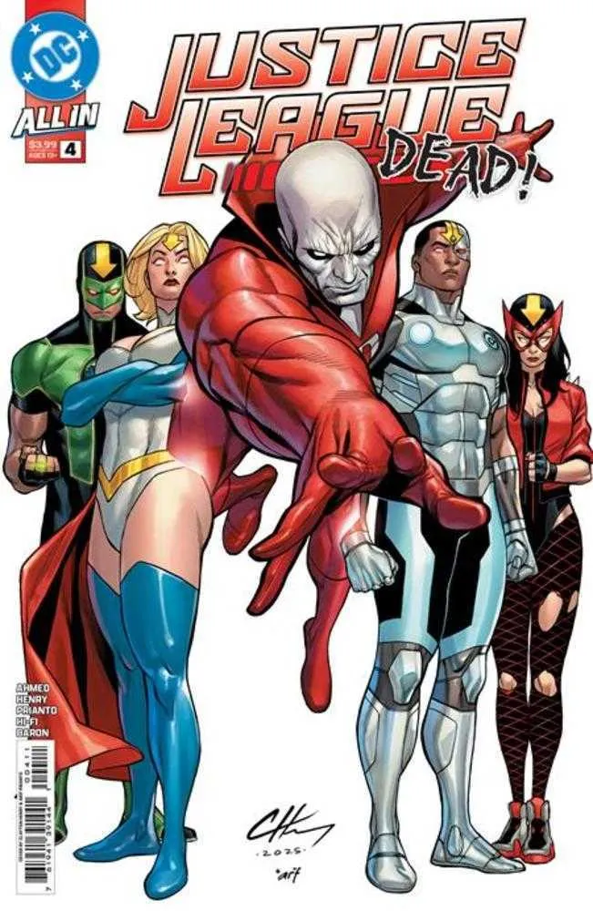 Justice League Red #4 (sur 6) Couverture A Clayton Henry