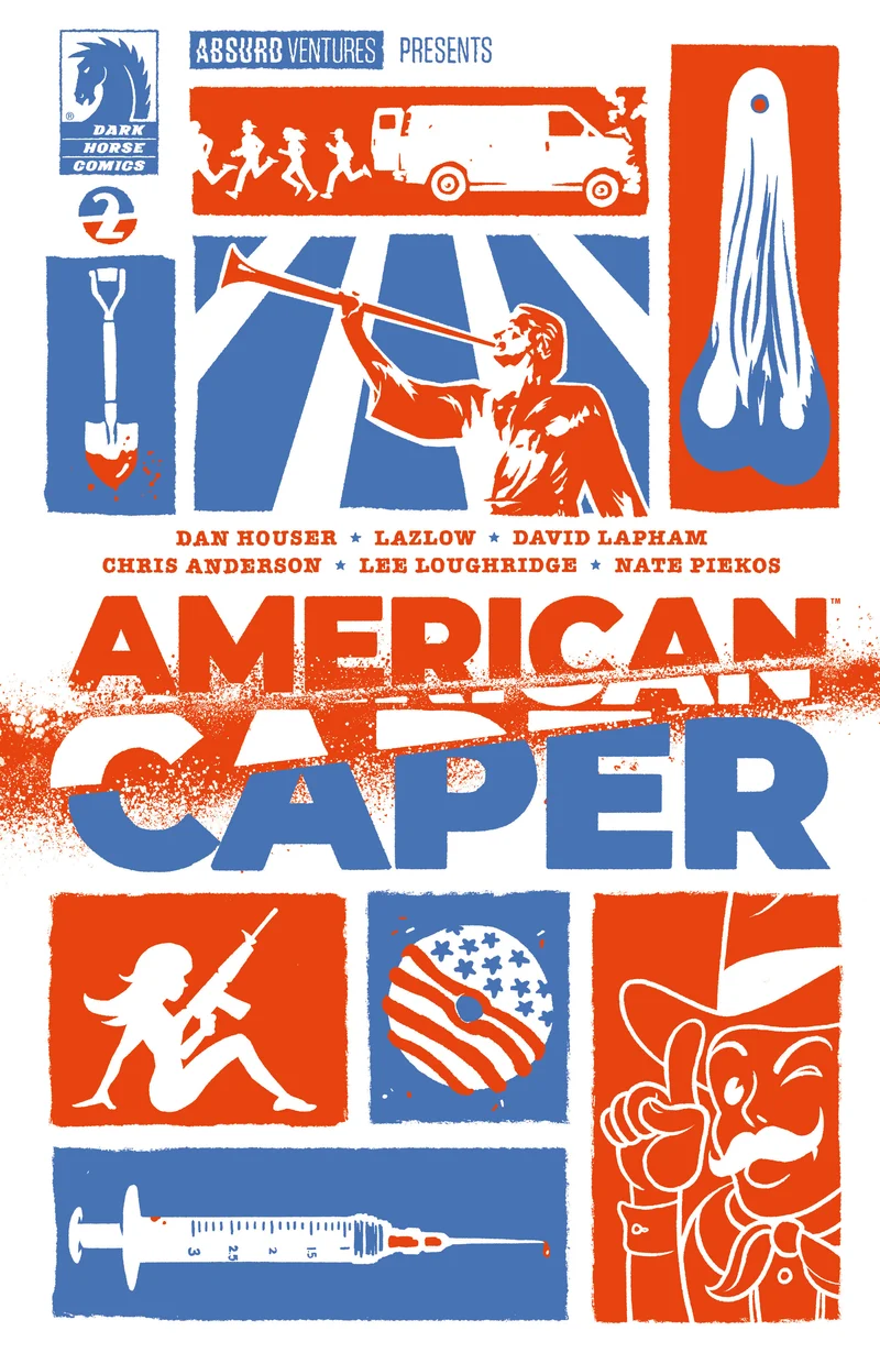 American Caper #2 Dark Horse (Couverture A) (Tyler Boss) 24/12/2025